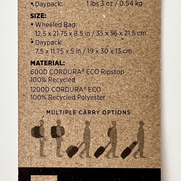 Eagle Creek Caldera 37L Convertible International Carry-On Bag - Picture 16 of 16